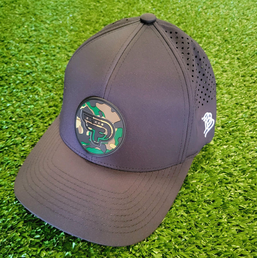 ELITE Curved Trucker Hat - CAMO Black