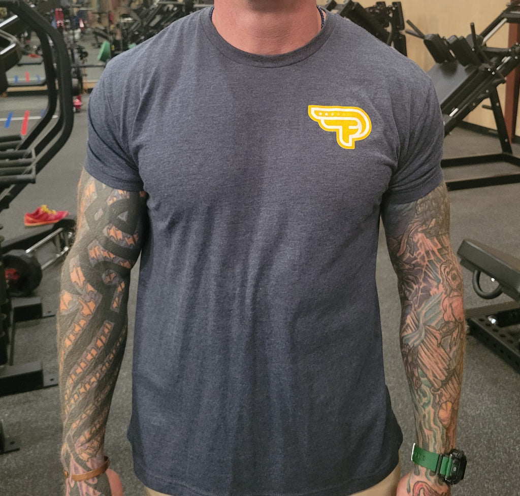 Navy Yellow T-Shirt