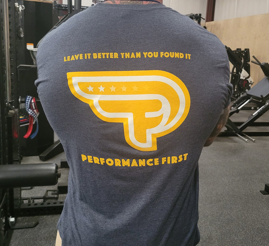 Navy Yellow T-Shirt